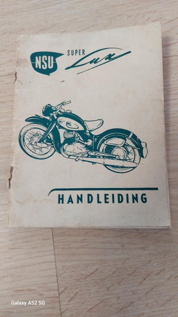 NSU Super Lux 2 takt 200CC, Motoren, Ophalen of Verzenden