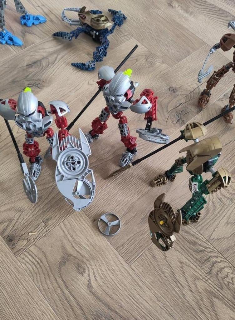 Diverse Bionicle figuren - Toa Hagah set (Norik, Iruini), Kinderen en Baby's, Speelgoed | Duplo en Lego, Ophalen of Verzenden