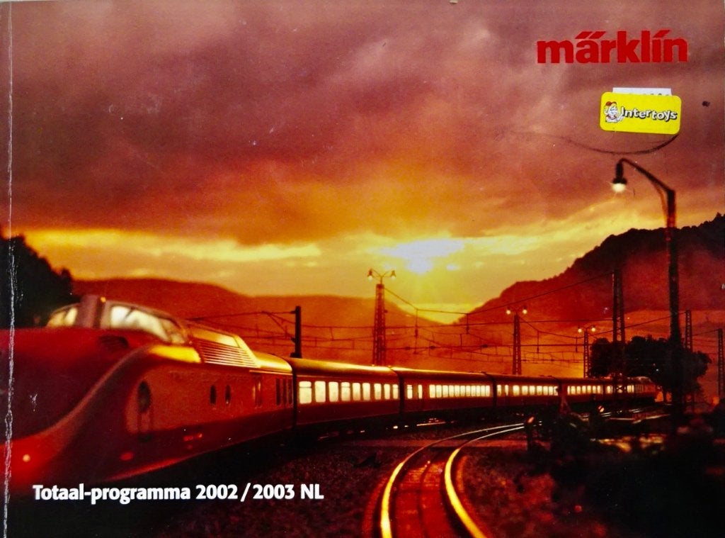 Marklin Catalogus 2002 / 2003, Wisselstroom, Zo goed als nieuw, Märklin, Boek, Tijdschrift of Catalogus