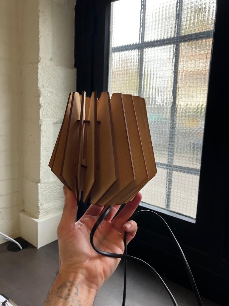 Van Tjalle en Jasper Mini-Spot – Design Tafellamp, Ophalen, Zo goed als nieuw, Modern, Minder dan 50 cm