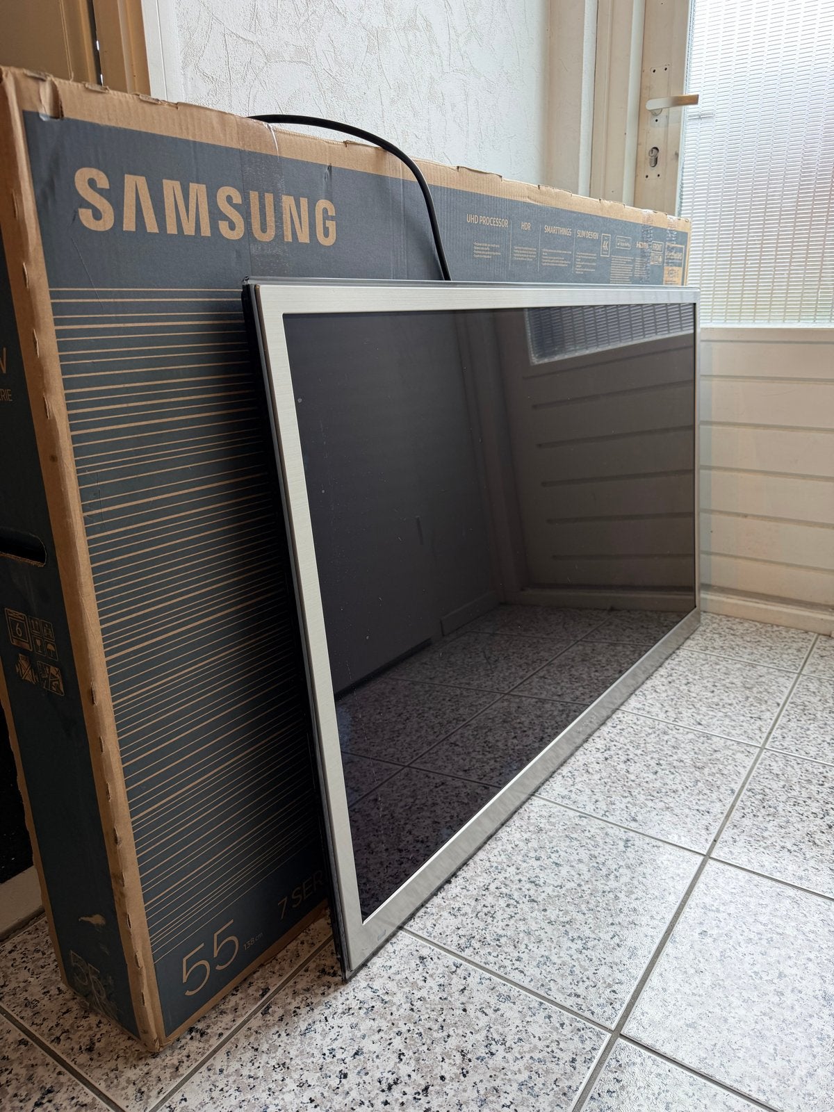 2 defecte Samsung TV's: Plasma PS51D8000 & LED UE55RU7020, Ophalen, 50 Hz, LCD, Samsung