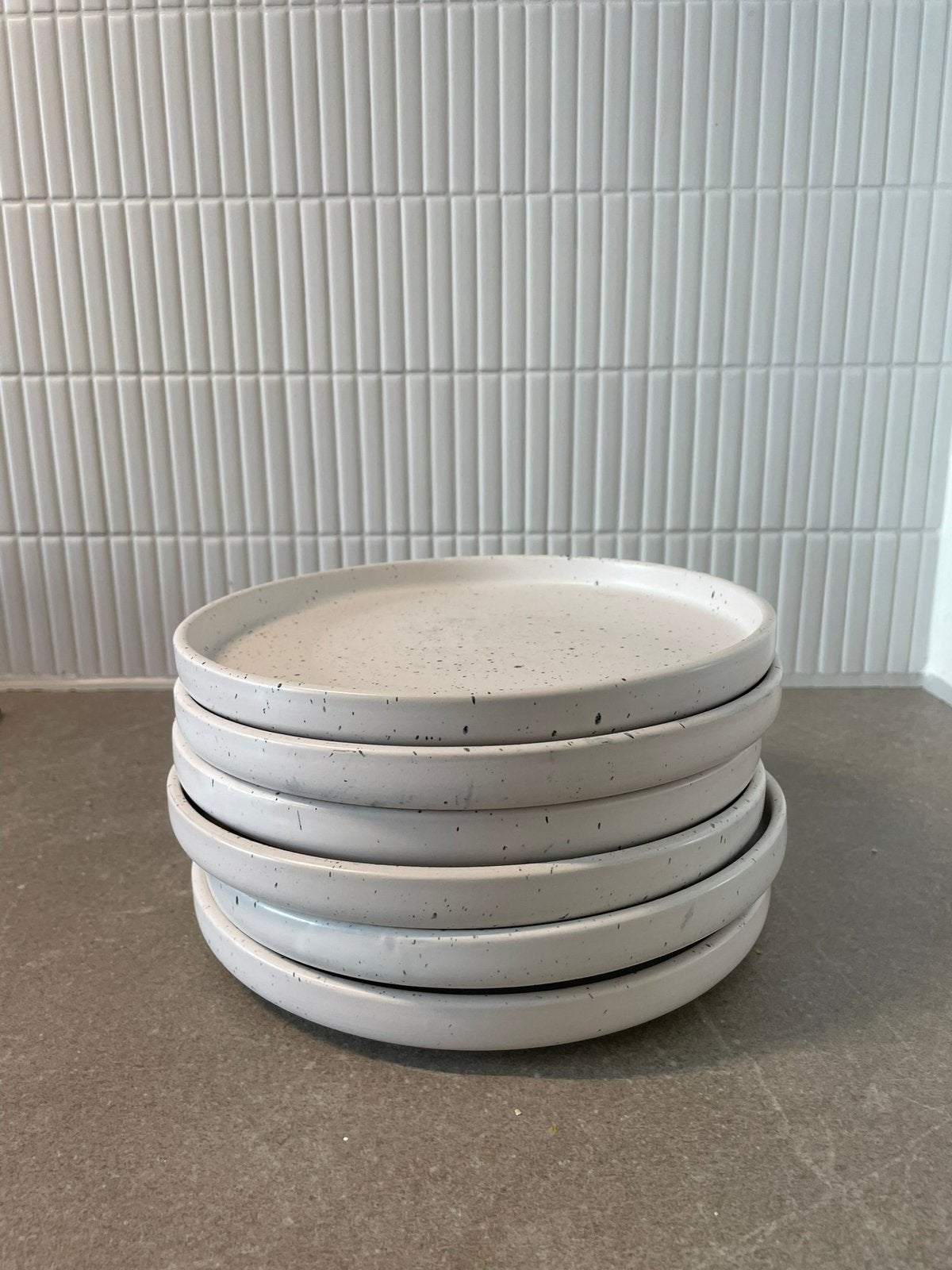 6 borden 20 cm, Ophalen, Zo goed als nieuw, Bord(en), Overige stijlen