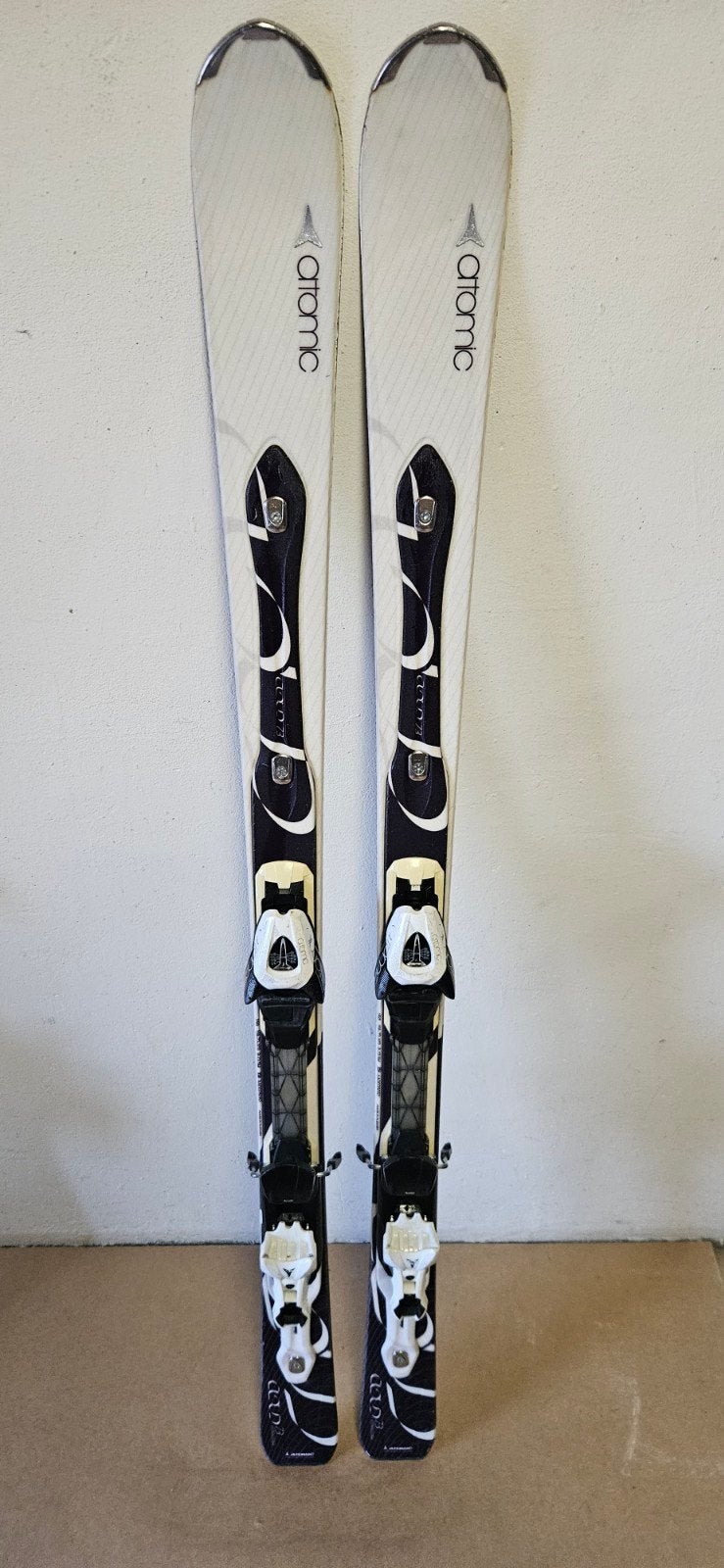 ZGAN Atomic Cloud73 Doubledeck Dames Ski 159cm gewaxt ( 51), 160 tot 180 cm, Gebruikt, Ophalen of Verzenden, Carve