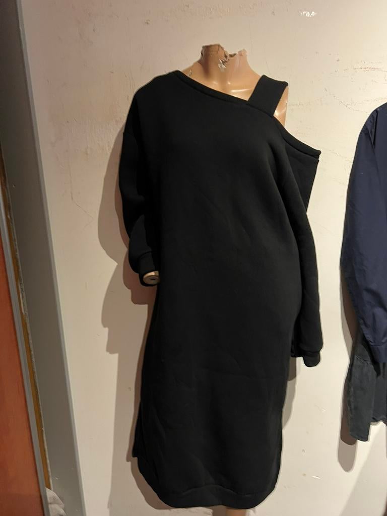 BOEBOU jogging jurk maat m zgan, Maat 38/40 (M), F, Zwart, Ophalen of Verzenden