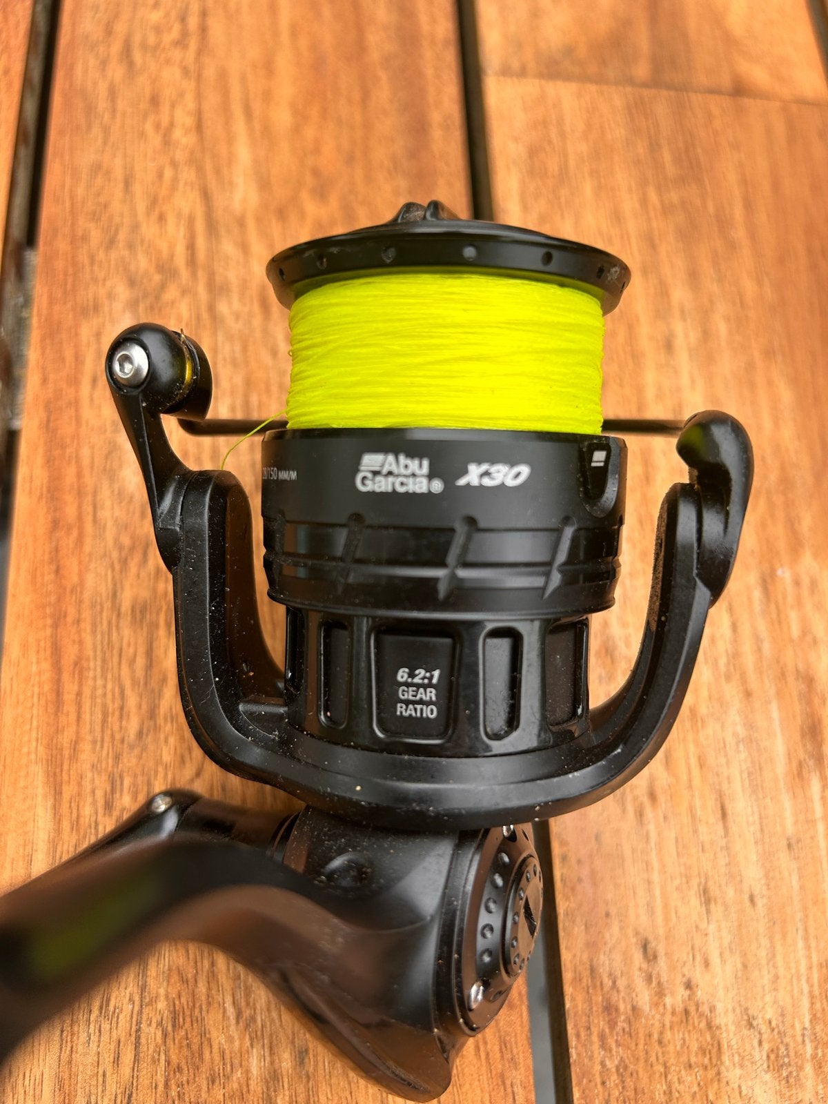 Abu Garcia X30 Molen - Zo goed als nieuw, Watersport en Boten, Ophalen of Verzenden, Zo goed als nieuw, Molen