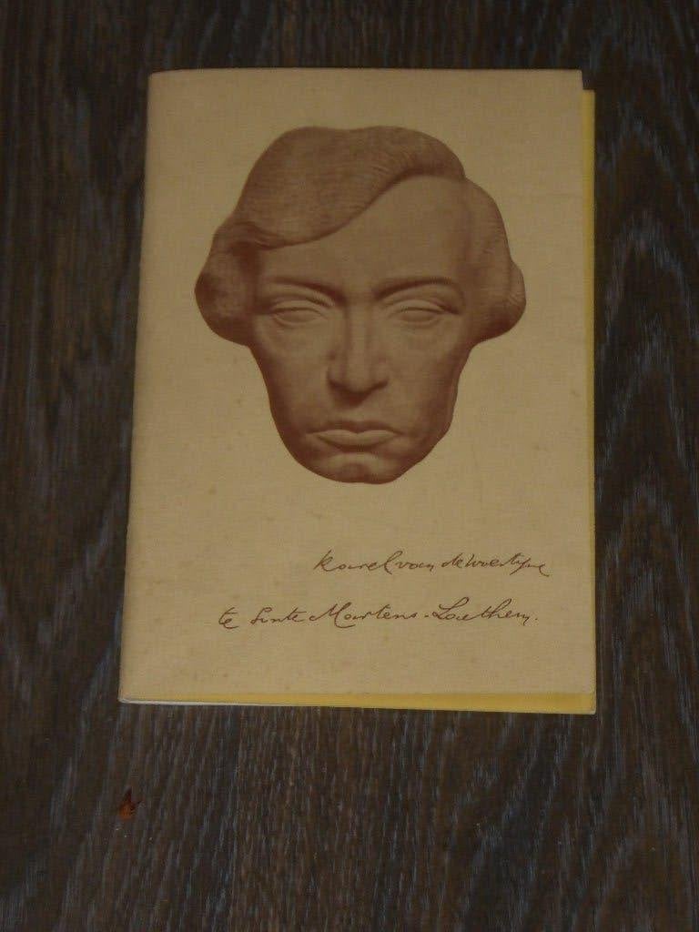 Karel van de Woestijne te Sint-Martens-Latem, Verzenden, Karel van de Woestijne, Zo goed als nieuw, Catalogus