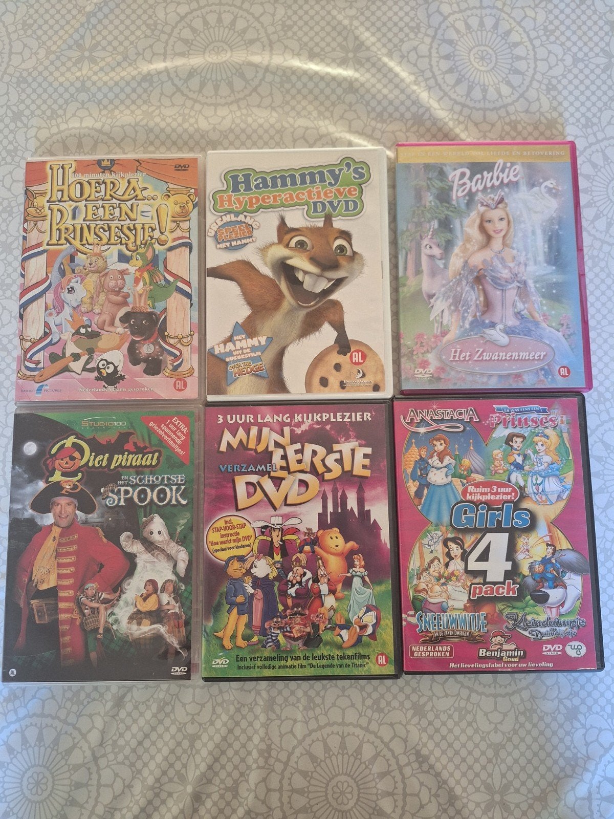 dvd kinderfilms € 1.50 per stuk, Alle leeftijden, Ophalen of Verzenden, Zo goed als nieuw