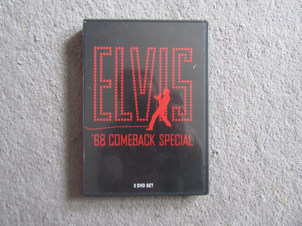 Dvds: Elvis '68 comeback special - 3 dvds en boekje, Cd's en Dvd's, Alle leeftijden, Ophalen of Verzenden, Gebruikt, Muziek en Concerten