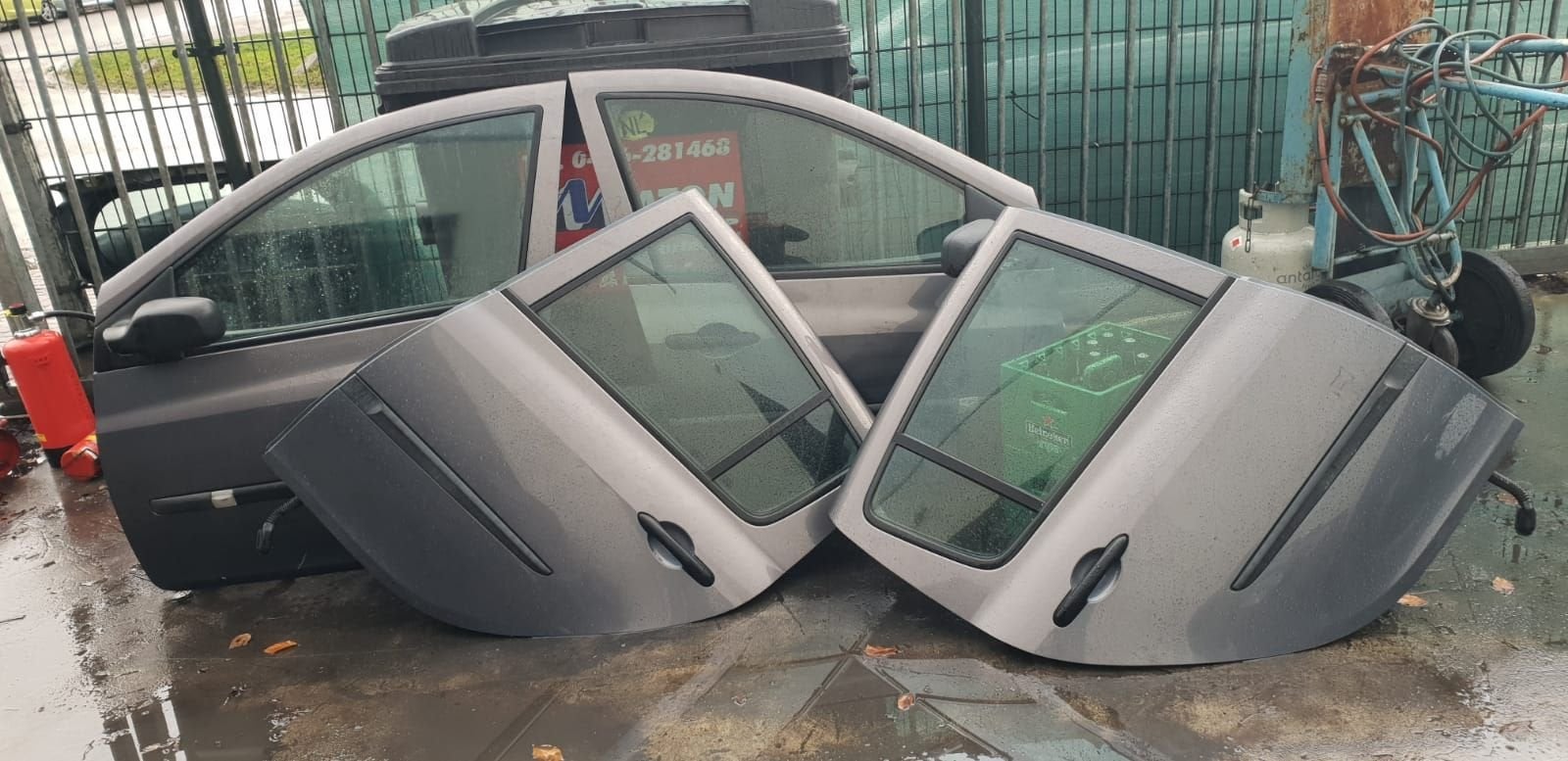 RENAULT CLIO 3 PORTIEREN BJ 2007 TOT 2013, Auto-onderdelen, Gebruikt, -, Deur, -
