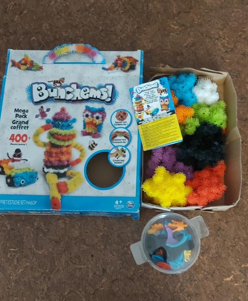 Bunchems Mega Pack - Creatief Bouwspeelgoed, Kinderen en Baby's, Speelgoed | Bouwstenen, Gebruikt, Overige merken, Ophalen