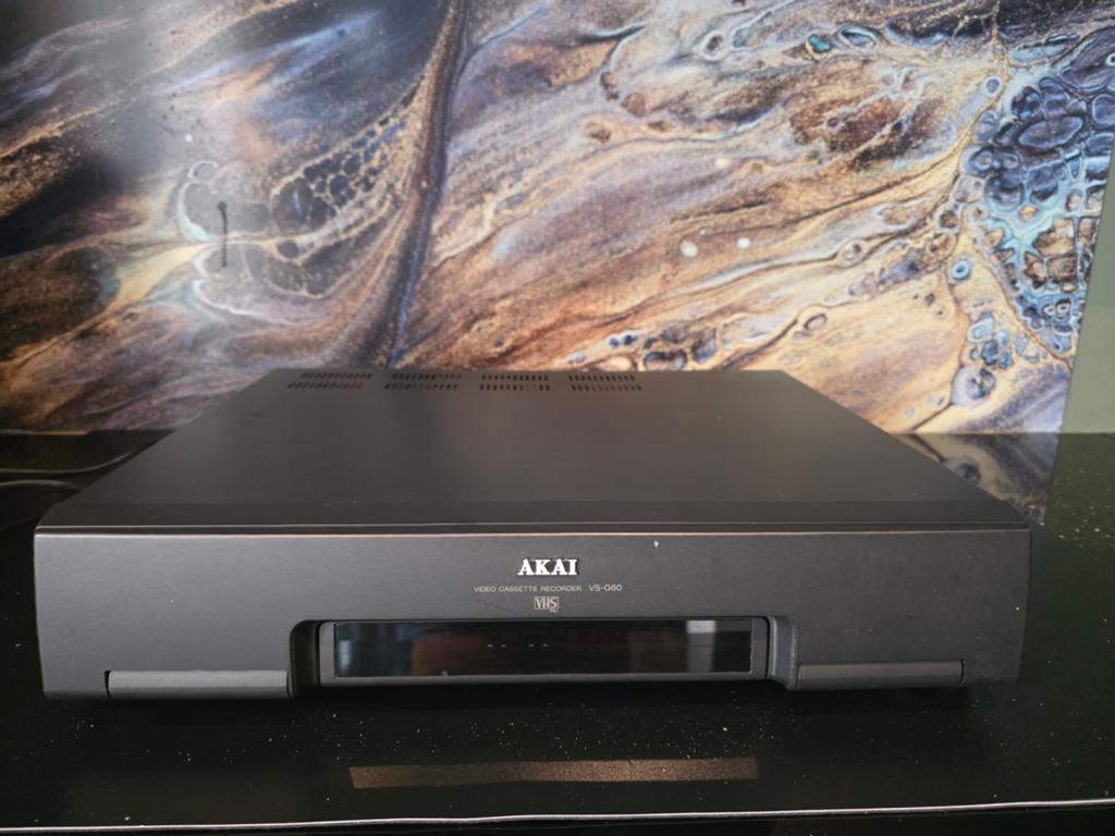 Akai VS- G60 VHS-speler - Vintage Videorecorder, Ophalen of Verzenden, Zo goed als nieuw, VHS-speler of -recorder