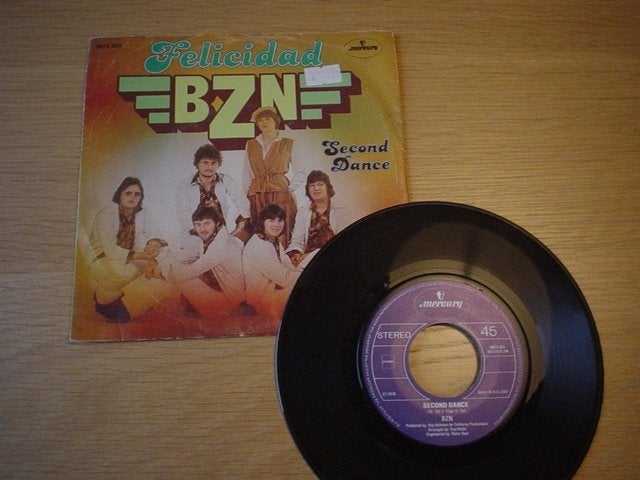 Single BZN Felicidad, Cd's en Dvd's, Ophalen of Verzenden, Zo goed als nieuw, 7 inch, Pop