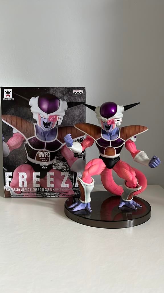 Dragonball z bwfc frieza figure, Ophalen of Verzenden, Zo goed als nieuw
