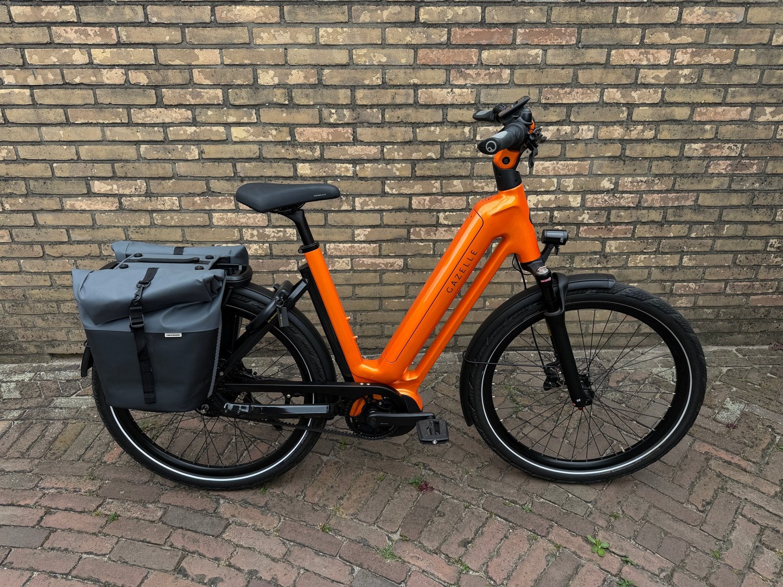 Gazelle Eclipse C380 TeamNL HMB - UNIEK - 55cm, Ophalen, Zo goed als nieuw, 51 tot 55 cm, 50 km per accu of meer