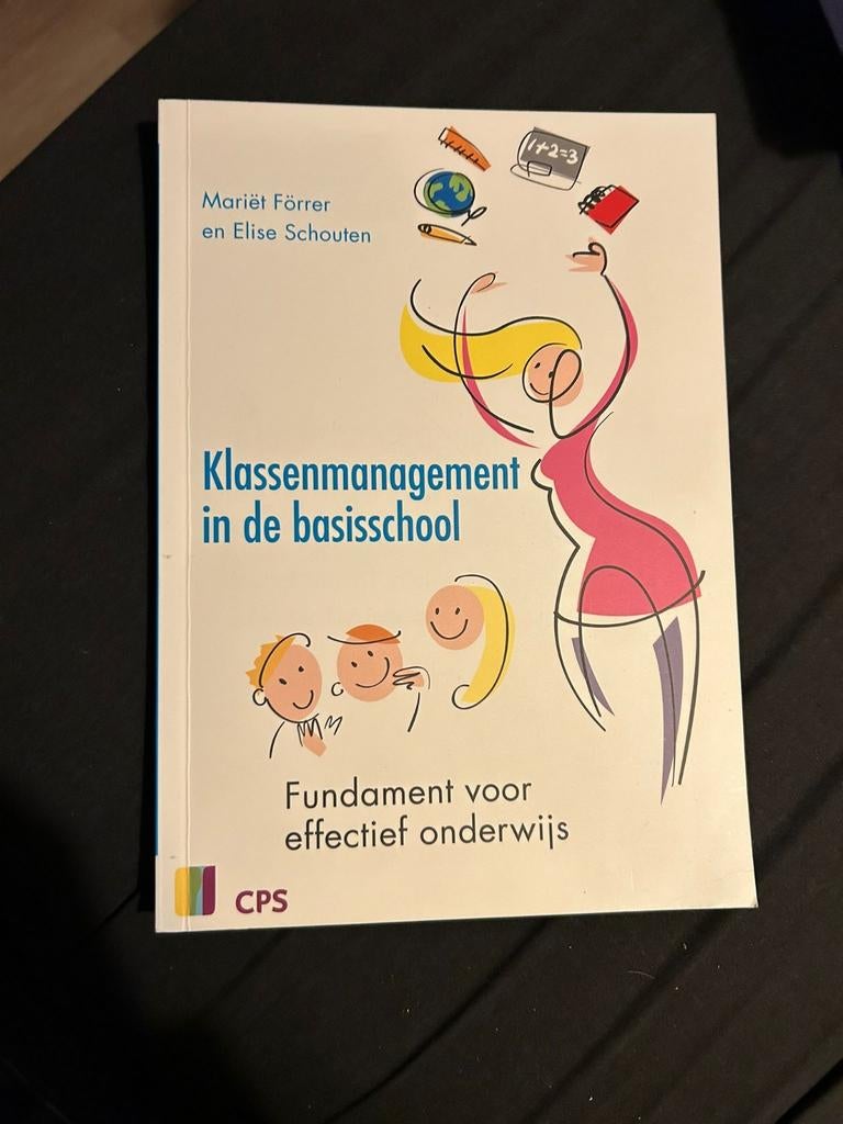 Klassenmanagement in de basisschool - Pabo boek, Gelezen, Mariët Förrer en Elise Schouten, Gamma, HBO