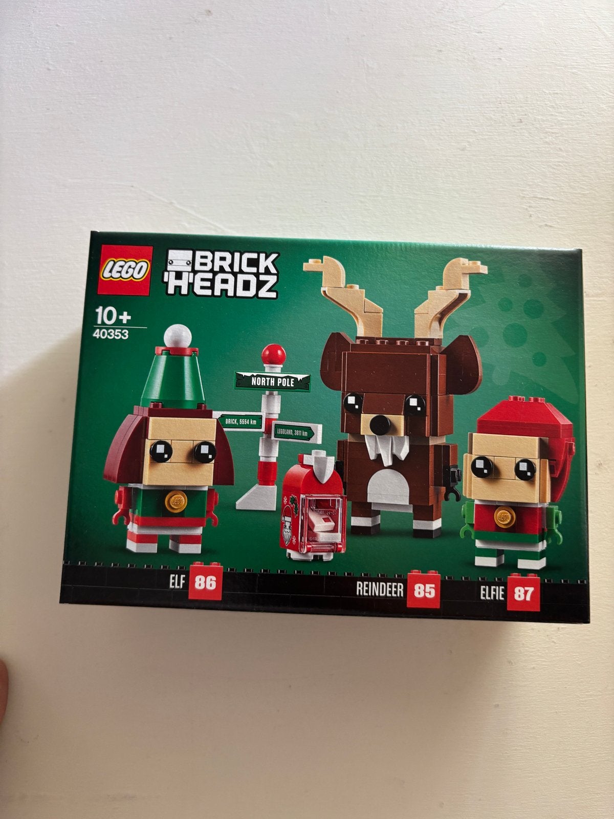 LEGO BrickHeadz 40353 Rendier, Elf & Elfje - Kerstset, BrickHeadz, Lego, Nieuw, Ophalen of Verzenden