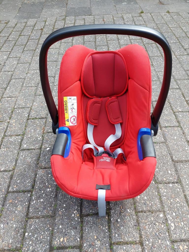 Britax Römer autostoeltje met Isofix base, Romer, Autogordel of Isofix, Gebruikt, 0 t/m 13 kg
