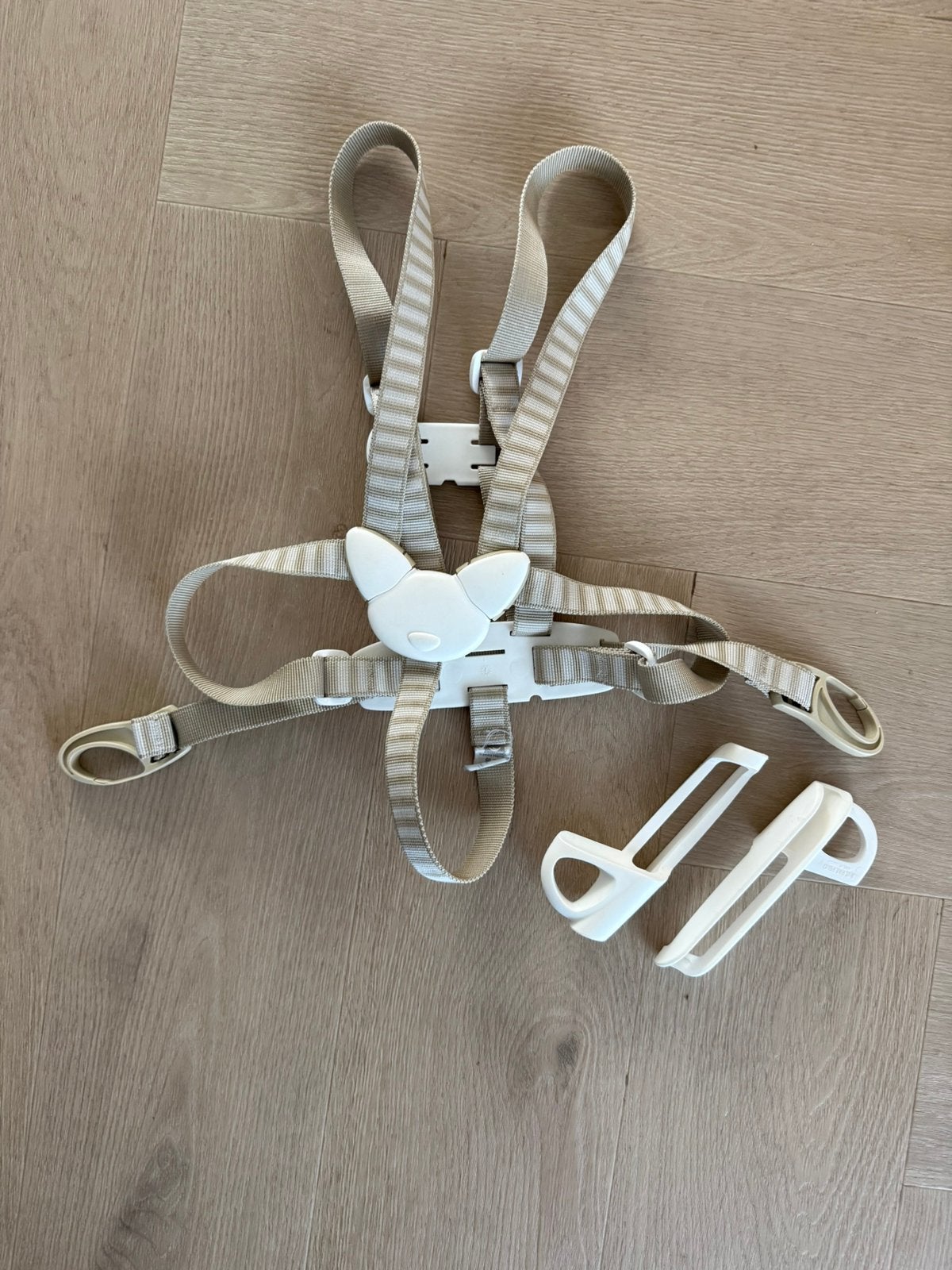 Stokke Tripp Trapp Harnas / Tuigje 5-punts met clips, Kinderen en Baby's, Ophalen of Verzenden, Gebruikt, Gordel(s)