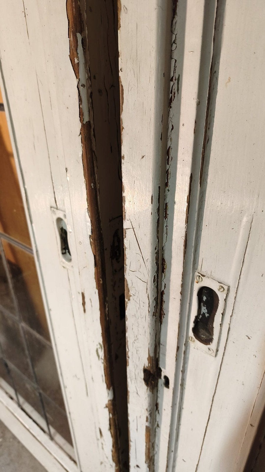 Ensuite deuren met glas in lood, Ophalen, Gebruikt, 80 tot 100 cm, Binnendeur