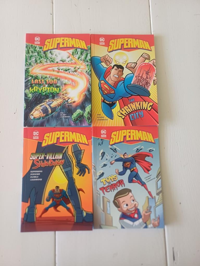 Superman en Batman Comics - 8 stuks, Boeken, Strips | Comics, Meerdere comics, Ophalen, Zo goed als nieuw, Amerika