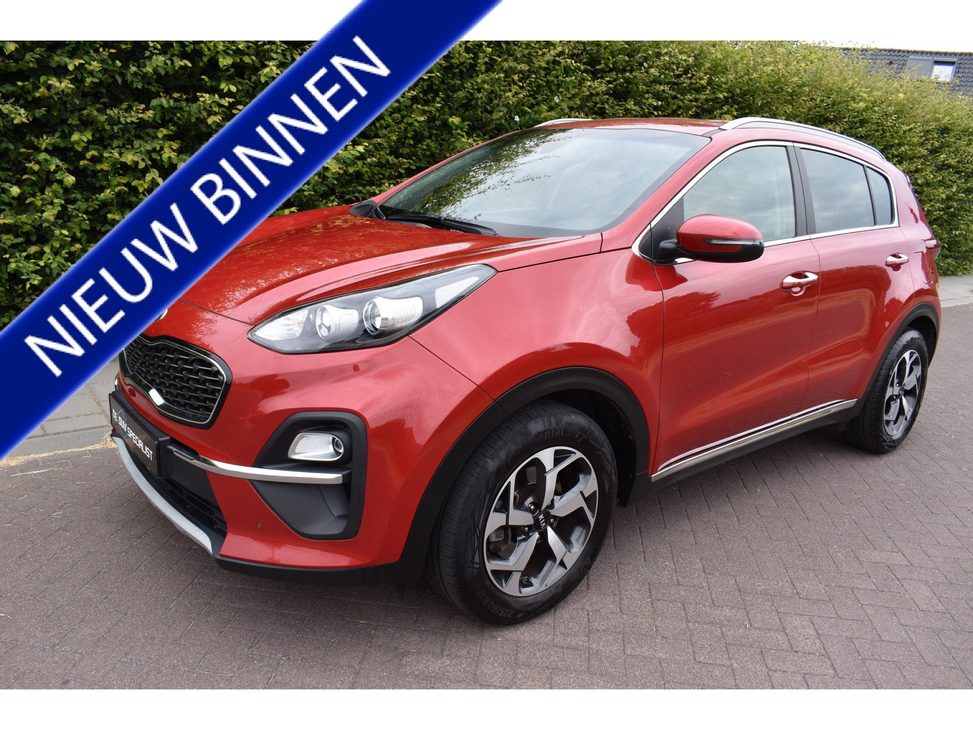 Kia Sportage 1.6 T-GDI Dynamic-Line 177PK Sléchts 41dkm NIE, Auto's, Kia, Gebruikt, 4 cilinders, Met garantie (alle), Leder en Stof
