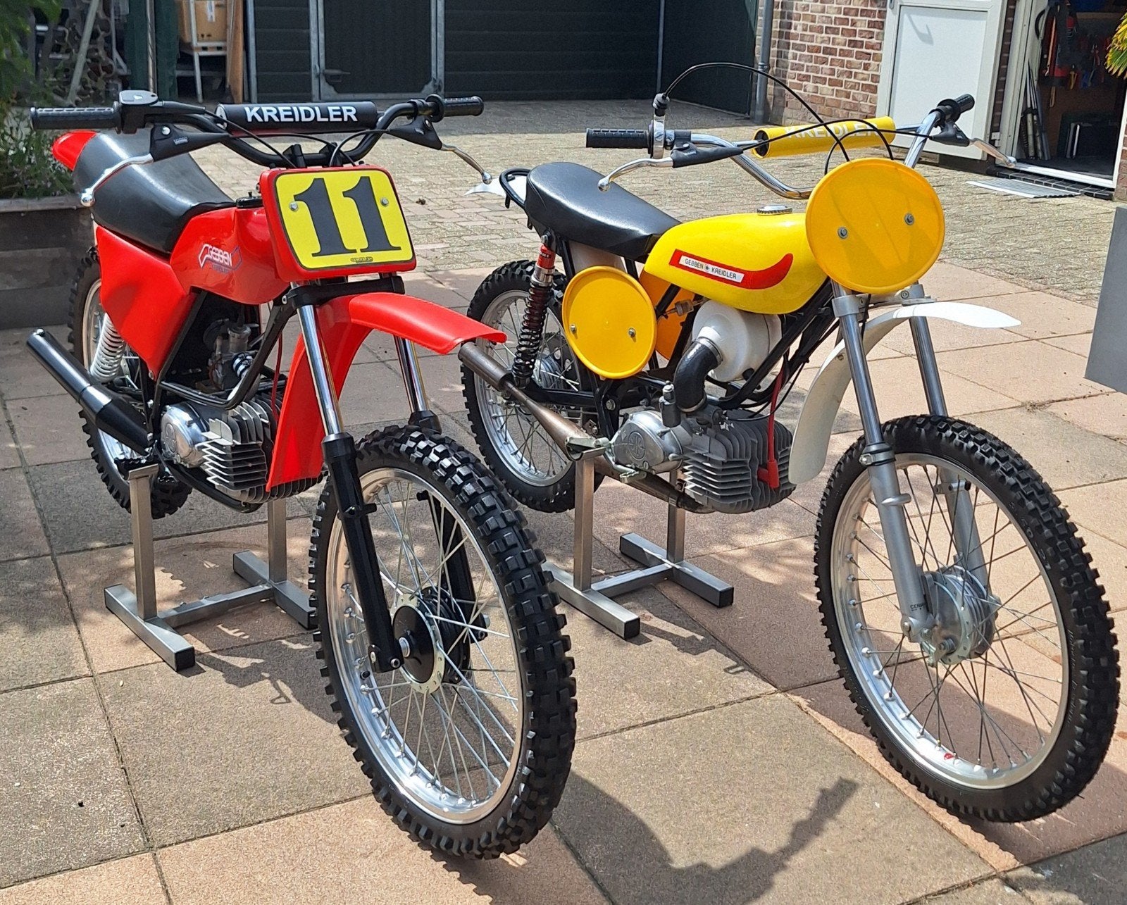 diverse kreidler crossers zoals Gebben kreidler,  van Veen., Fietsen en Brommers, Ophalen of Verzenden, Derbi