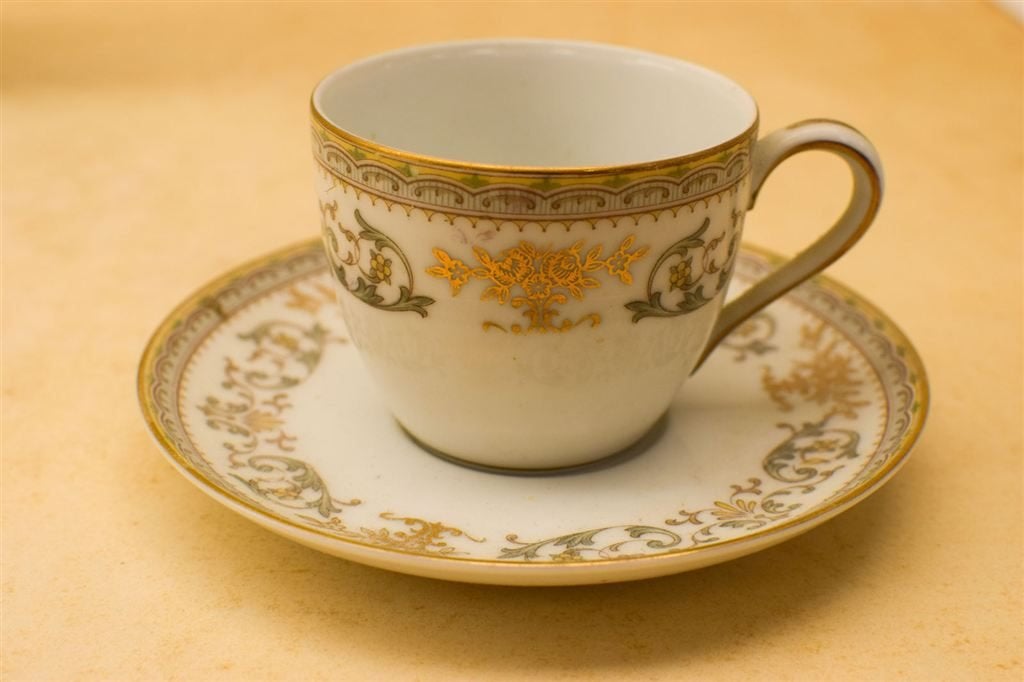 15 delig Noritake China porseleinen theeservies 49227, Huis en Inrichting, Gebruikt, Ophalen of Verzenden, Bord(en), Overige stijlen