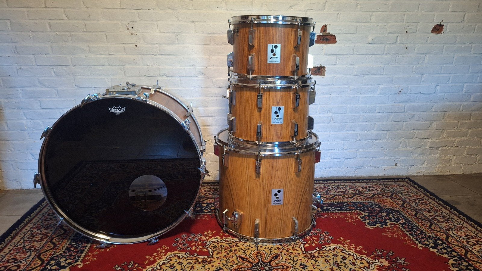 Foto 4 van Sonor Phonic Genuine Rosewood Veneer 70's  24/13/14/18