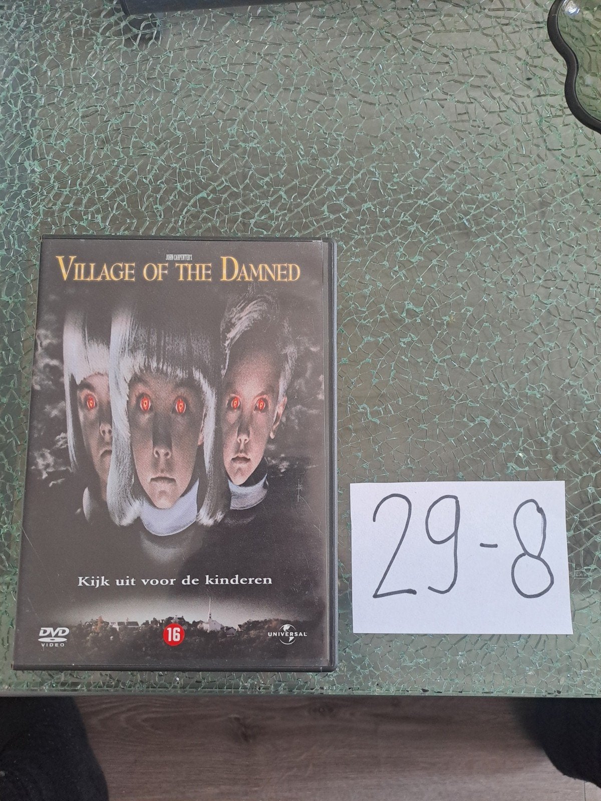 Village of the Damned DVD - John Carpenter horror, Vanaf 16 jaar, Ophalen of Verzenden, Gebruikt, Inclusief doosje