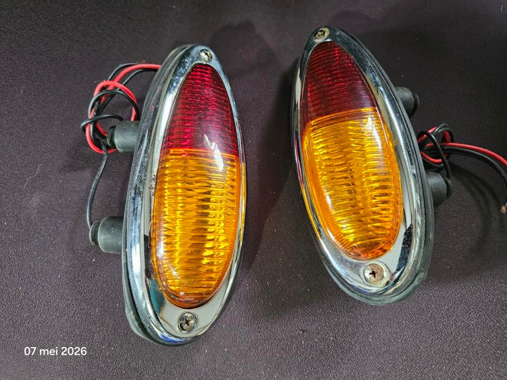 Porsche 356 achterlichten in nette staat, Auto-onderdelen, Verlichting, Ophalen of Verzenden, Nieuw, Porsche