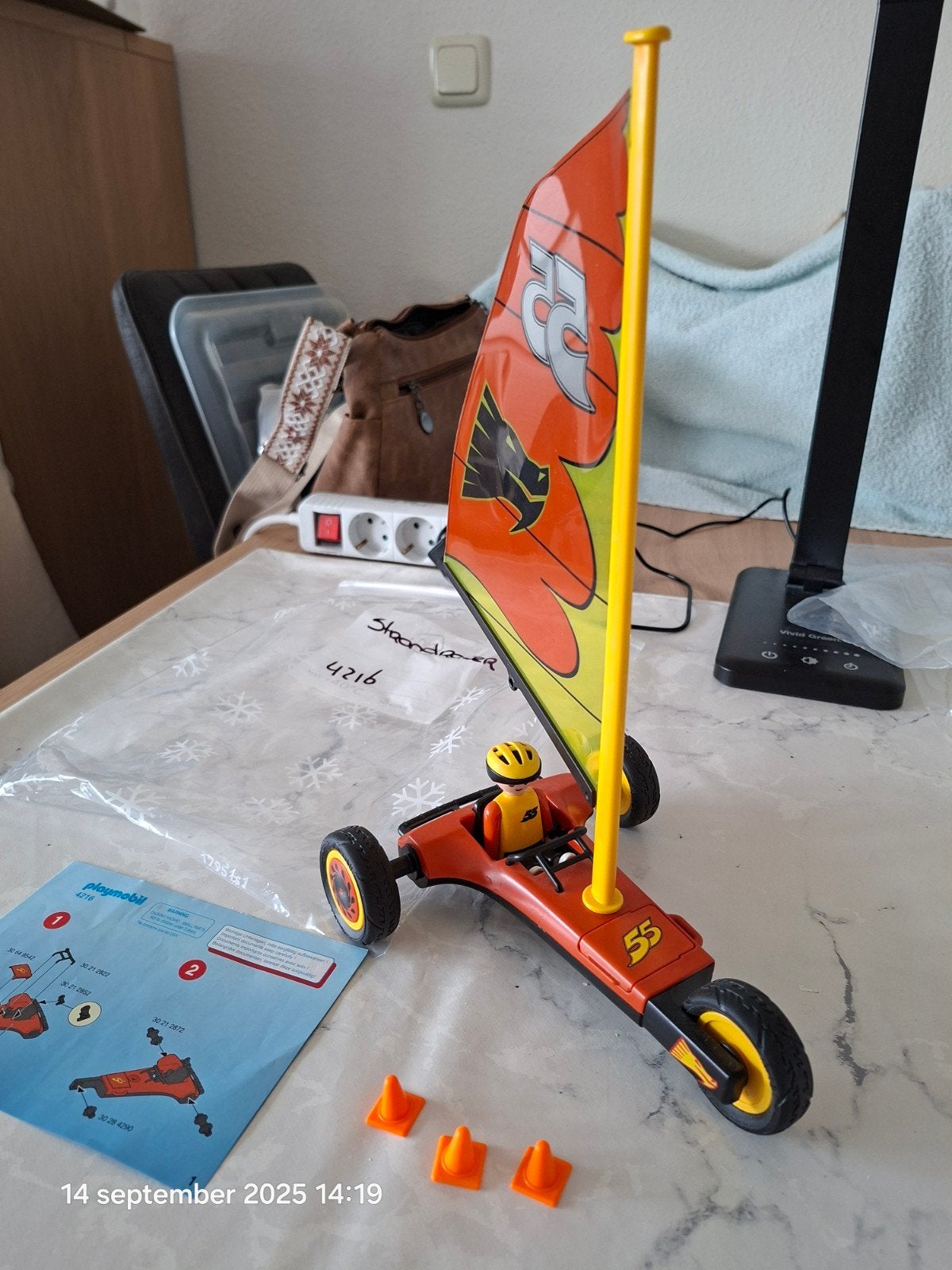 4216 Strandracer Playmobil, Ophalen of Verzenden, Zo goed als nieuw