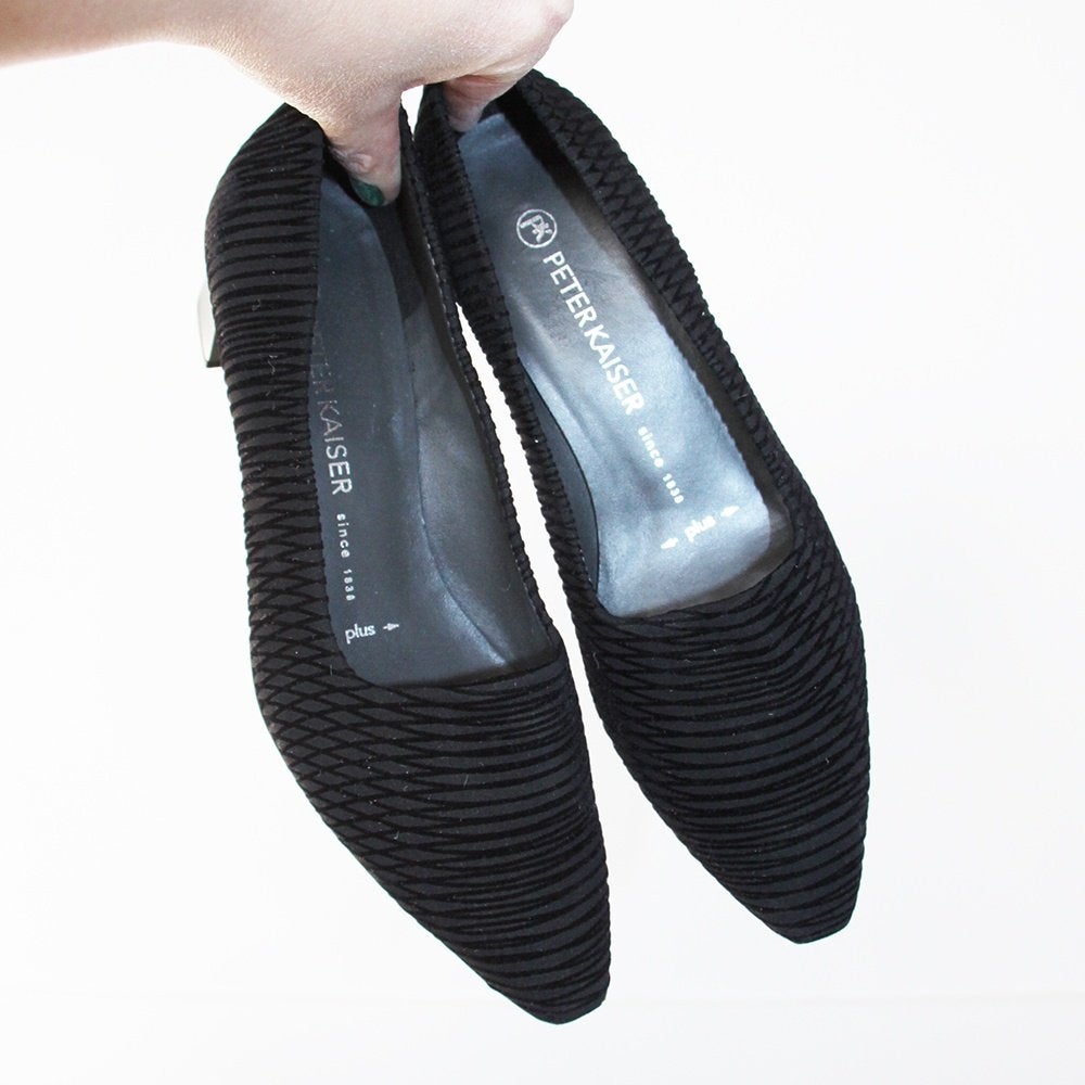 Zeer Mooie Peter Kaiser Pumps -s16 (Maat 5½/38½) € 75,-, Peter Kaiser, Pumps, Zwart, Nieuw
