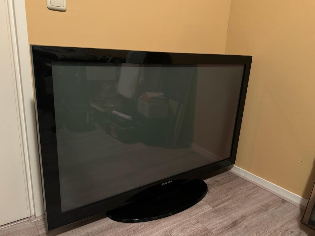 Samsung Plasma TV, Ophalen, Zo goed als nieuw, 100 cm of meer, Samsung