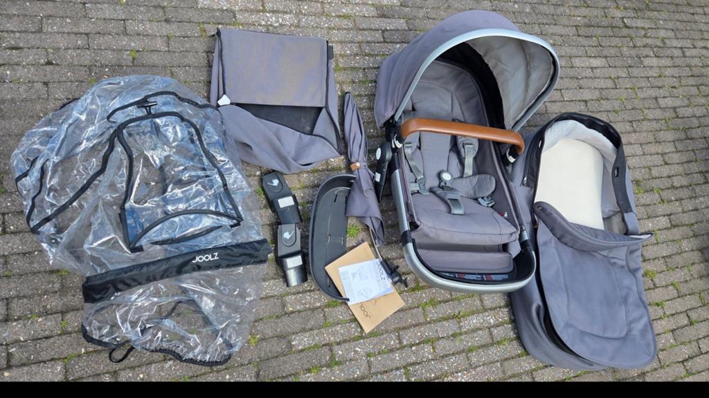 Joolz Day2/3 zitje/reiswieg/parasol/adapter, Kinderen en Baby's, Kinderwagens en Combinaties, Overige merken, Ophalen of Verzenden