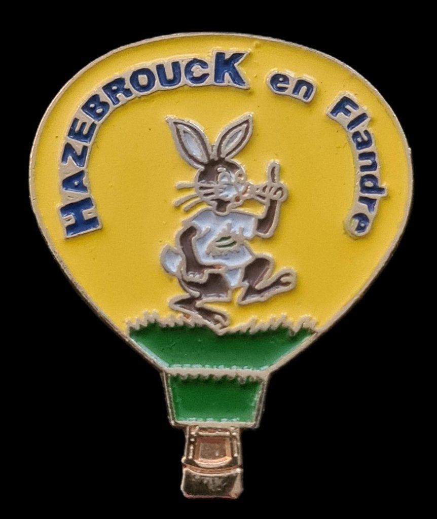 Hazebrouck en Flandre ballon pin, Verzamelen, Speldjes, Pins en Buttons, Verzenden, Nieuw, Transport, Speldje of Pin
