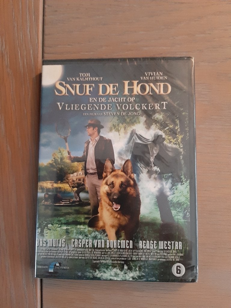 DVD Snuf de Hond en de jacht op Vliegende Volckert, Vanaf 6 jaar, Ophalen of Verzenden, Nieuw in verpakking, Nederlands