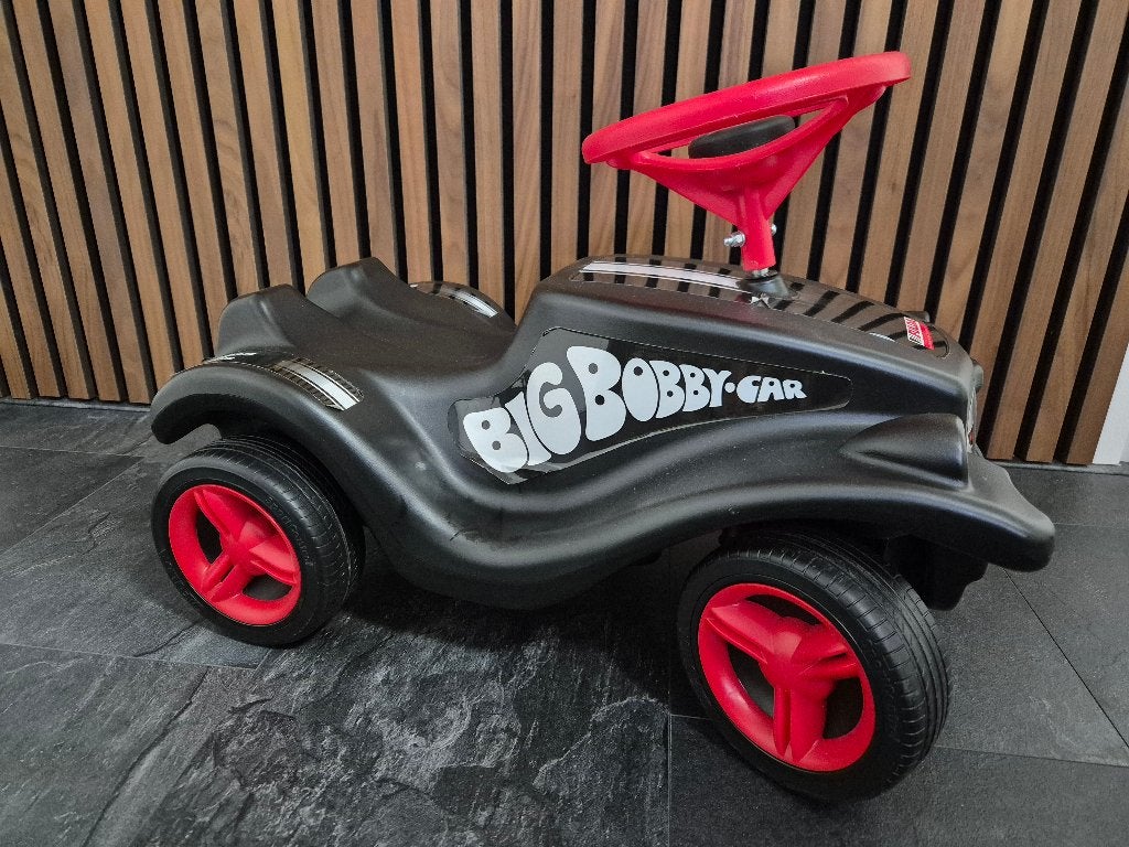 Big Bobby car loopauto zwart, Ophalen, Gebruikt, Loopvoertuig