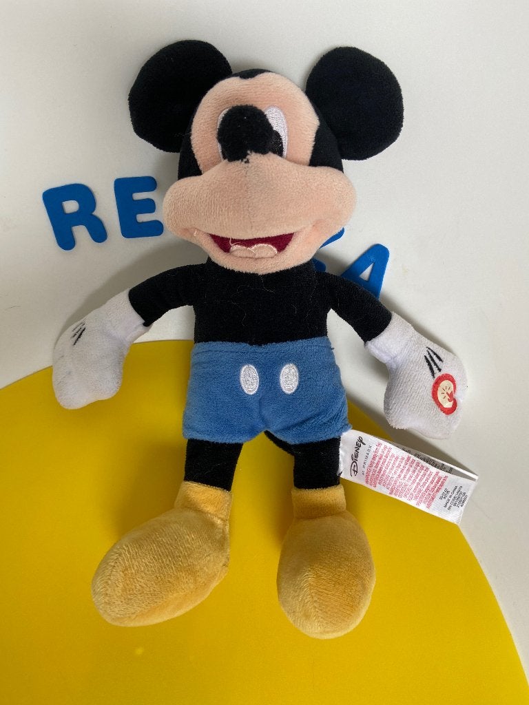 K2876 primark mickey mouse met lichtjes in de wangen, Ophalen of Verzenden, Zo goed als nieuw, Overige typen