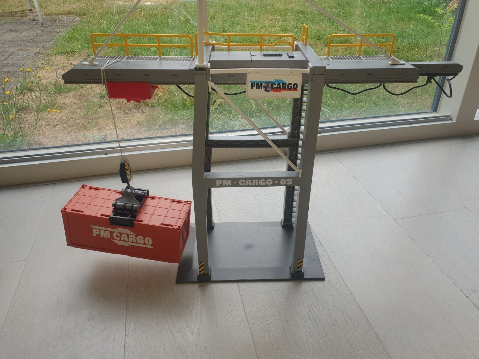 Playmobil PM Cargo Kraan met Container, Ophalen, Gebruikt, City action, Overige typen