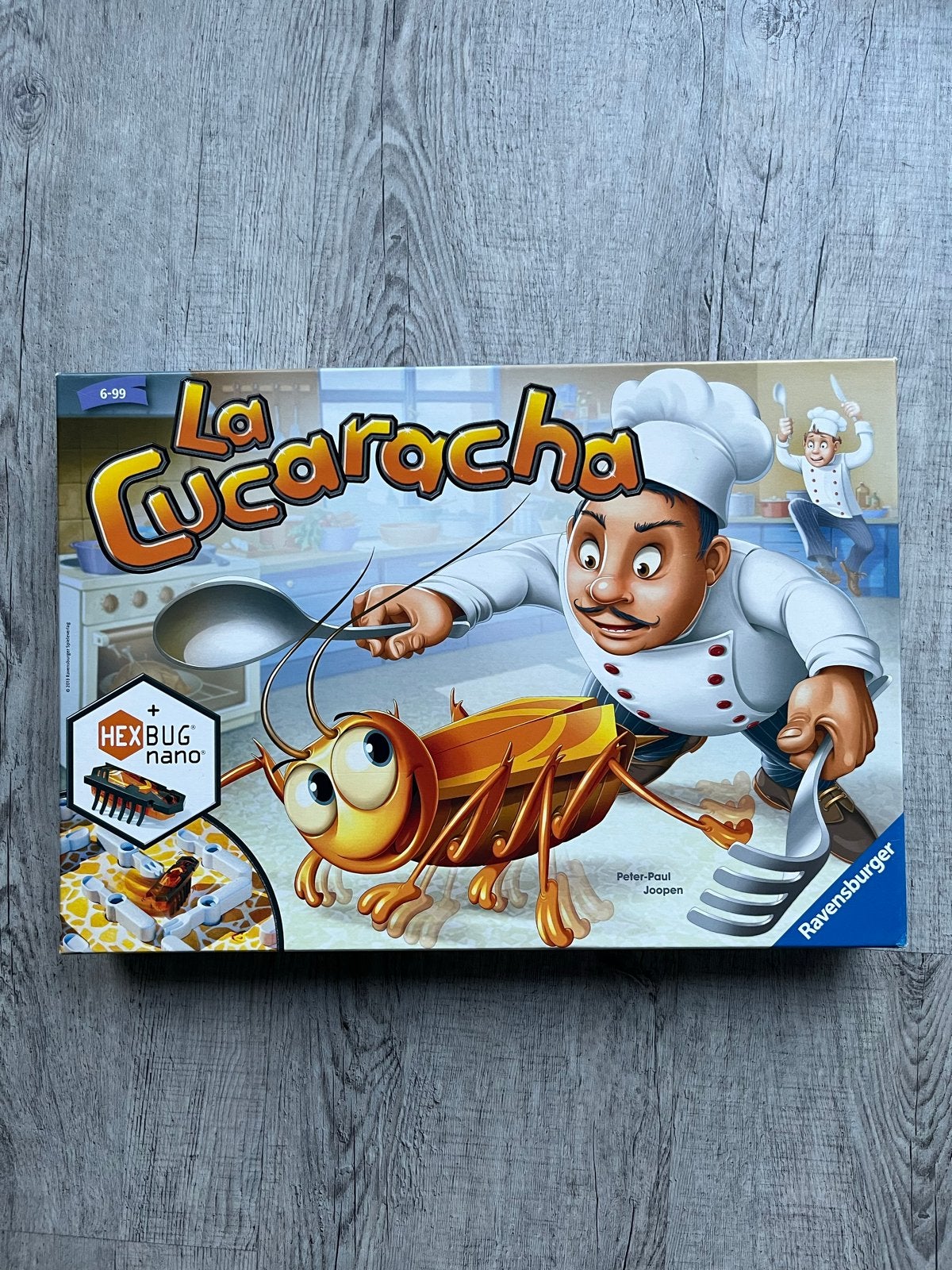 La Cucaracha Bordspel - Ravensburger, Drie of vier spelers, Ophalen of Verzenden, Zo goed als nieuw