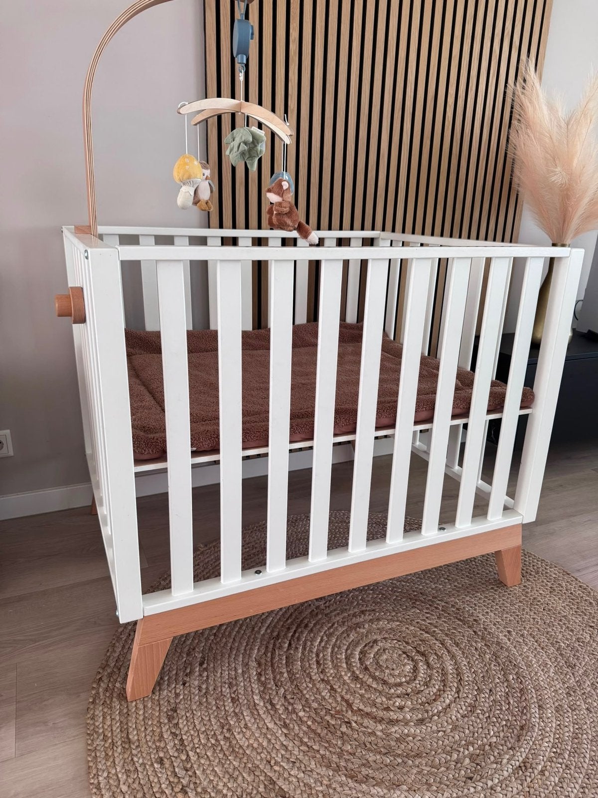 Mooie baby box pericles box malmo wit, Kinderen en Baby's, Boxen, Ophalen, Zo goed als nieuw