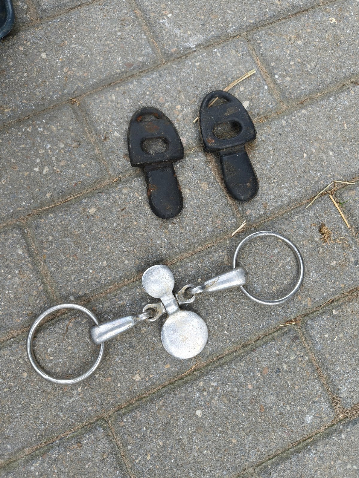 Lepeltrens bit incl rubbers, Ophalen of Verzenden, Bit