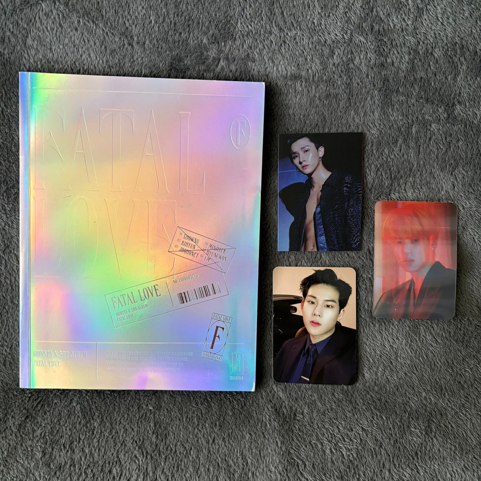 WTS MONSTA X FATAL LOVE ALBUM, Gebruikt, Inclusief doosje, Ophalen of Verzenden, Album