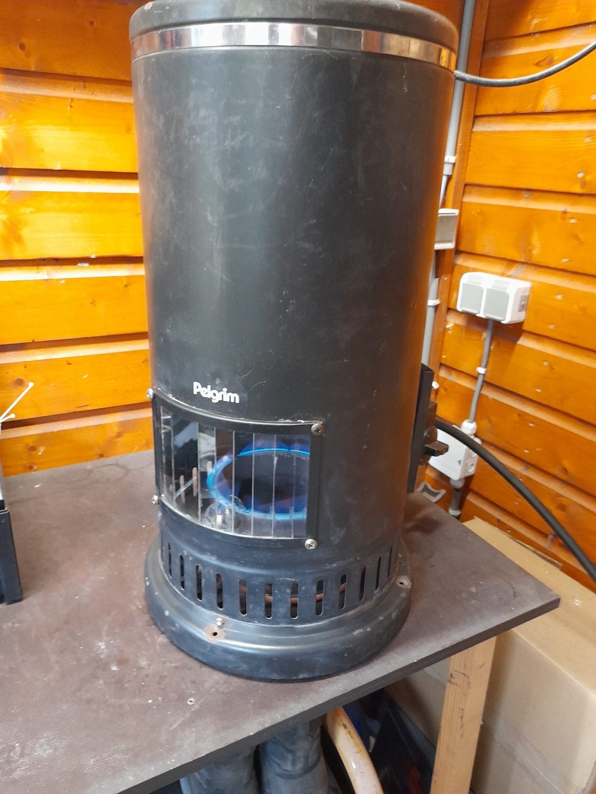 Pelgrim Gaskachel - Efficiënte Verwarming, Huis en Inrichting, Ophalen, Gebruikt, Gas, Vrijstaand