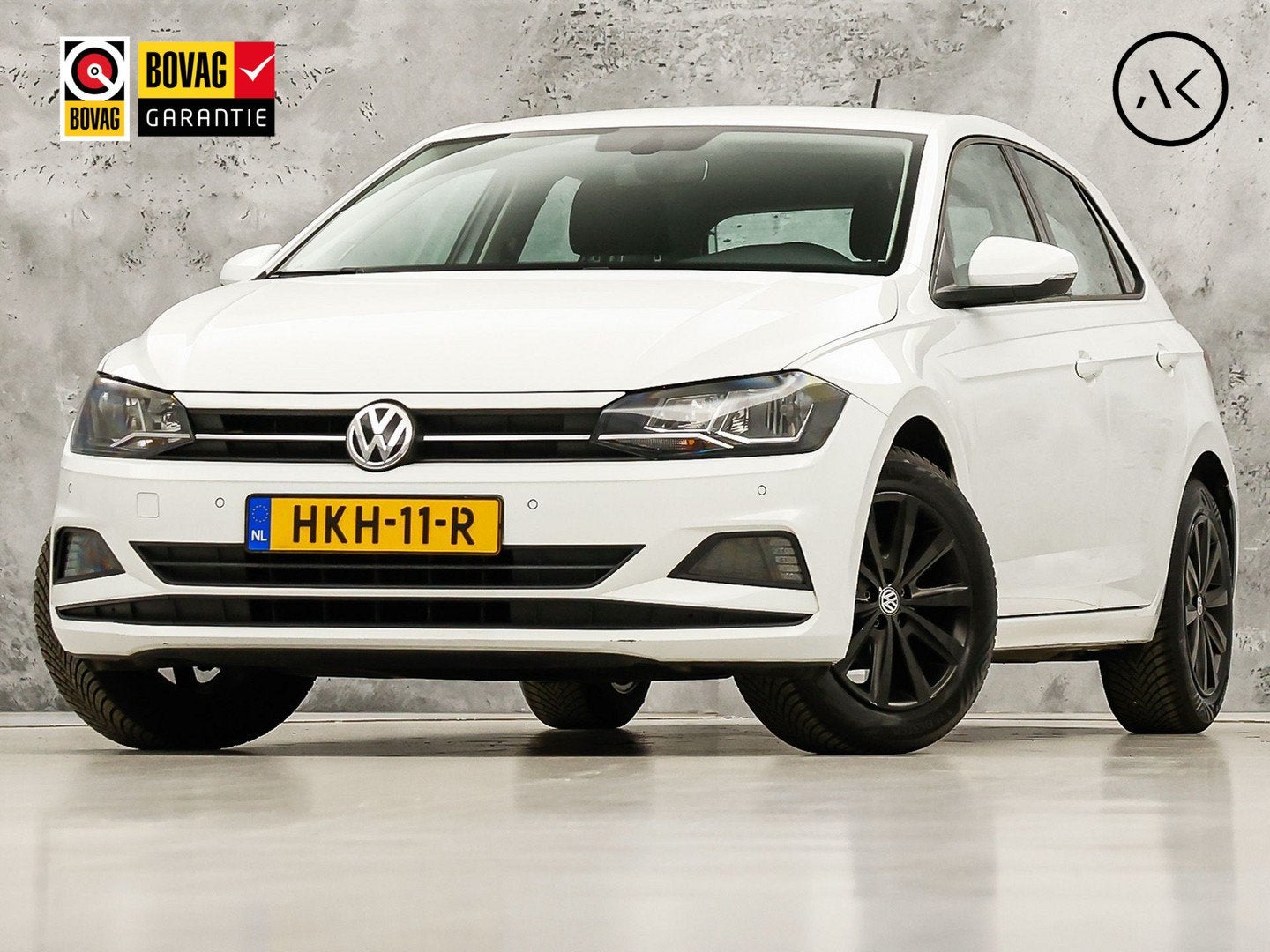 Volkswagen Polo 1.0 Sportline (APPLE CARPLAY, GROOT NAVI, CL, Auto's, Stof, Gebruikt, Wit, Bedrijf