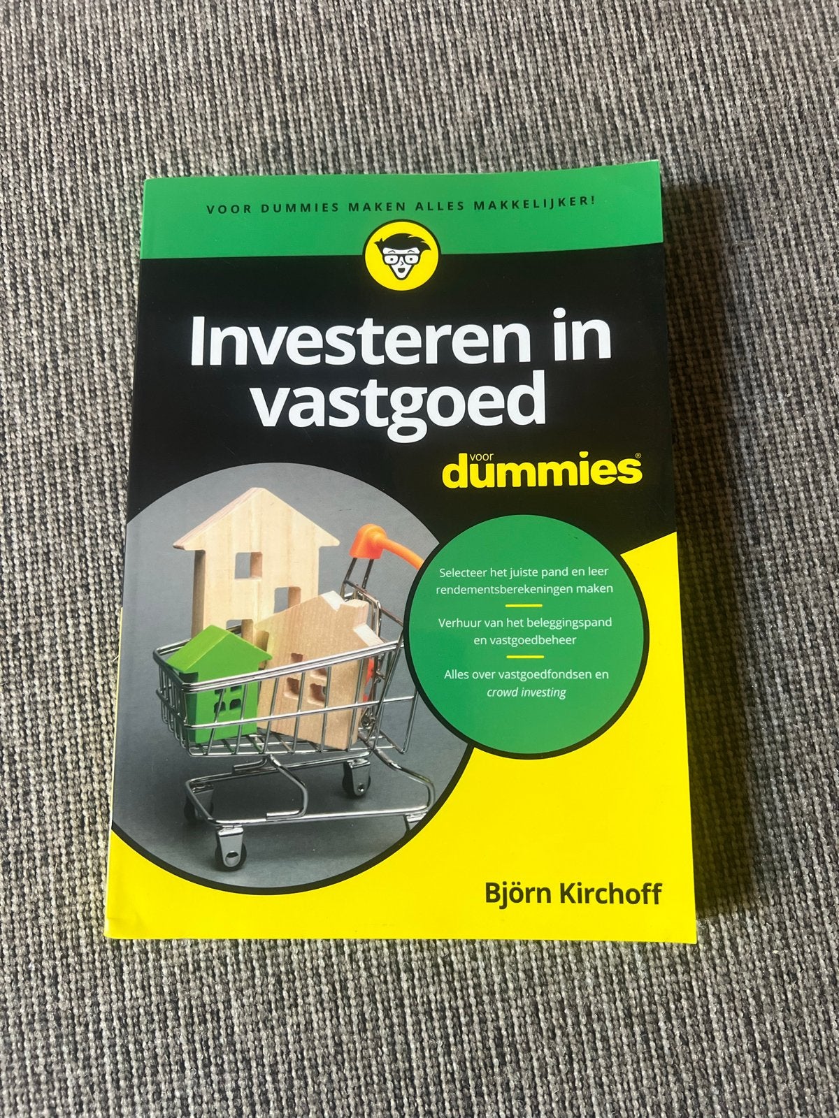 Investeren in Vastgoed voor Dummies - Björn Kirchhoff, Boeken, Ophalen of Verzenden, Nieuw, Geld en Beleggen