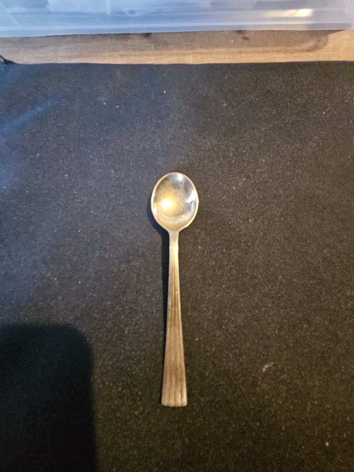 Douwe Egberts verzilverd lepeltje - 10 cm, Ophalen of Verzenden