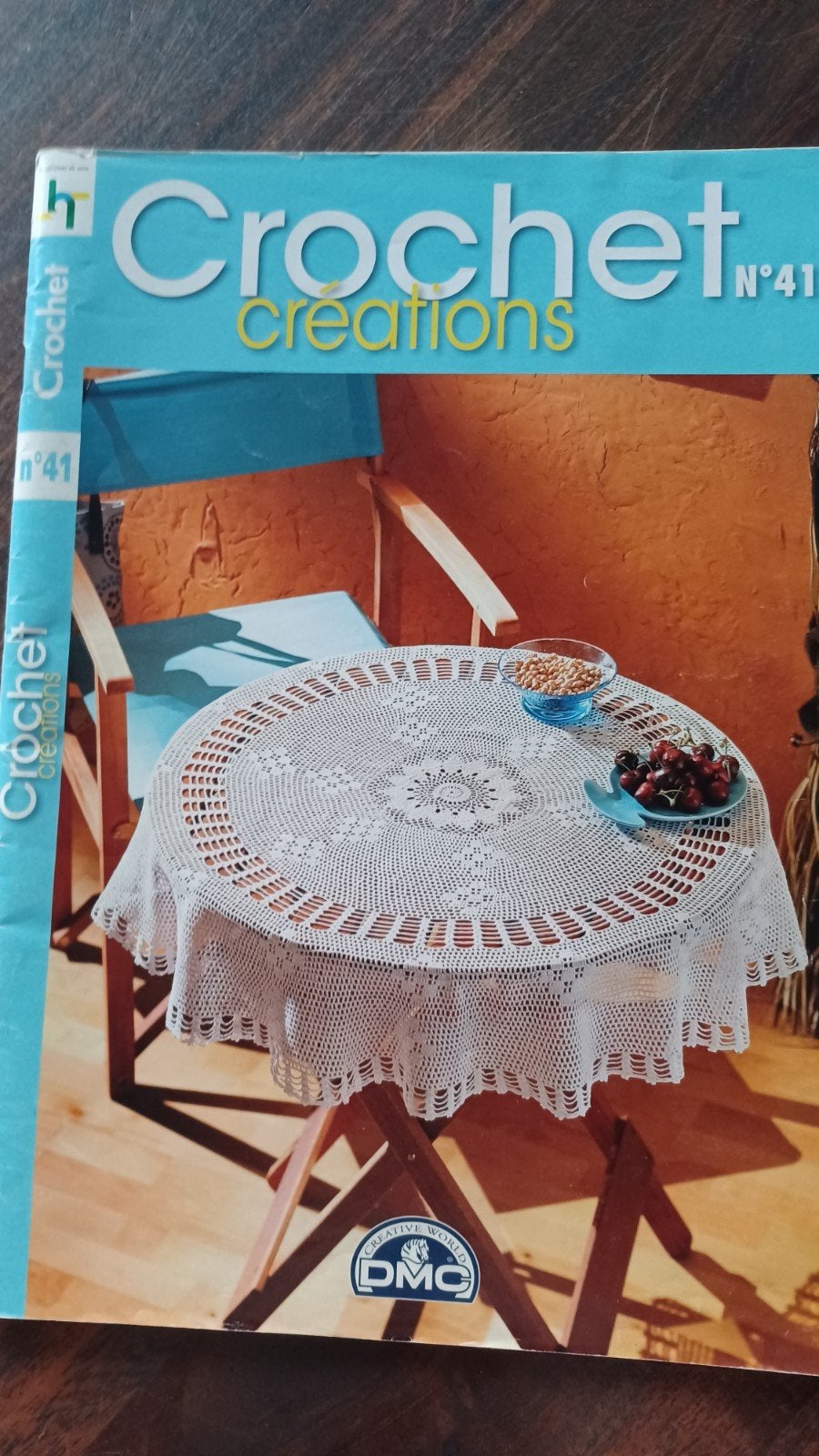 DMC, crochet creations, haken., Hobby en Vrije tijd, Ophalen of Verzenden, Zo goed als nieuw, Haken, Patroon of Boek