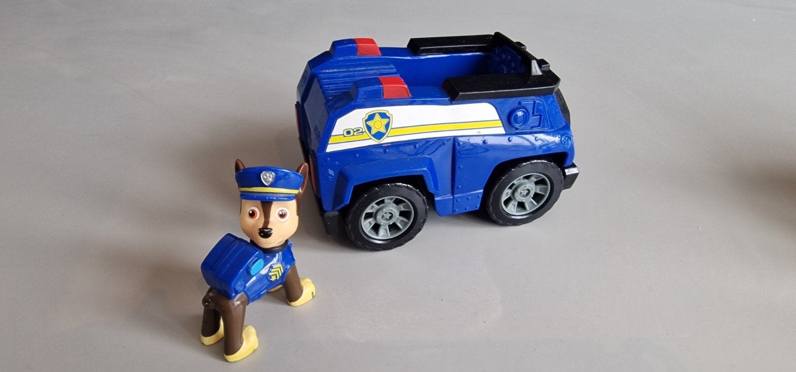 Drie grote Paw patrol auto's en figuren, Ophalen of Verzenden, Zo goed als nieuw