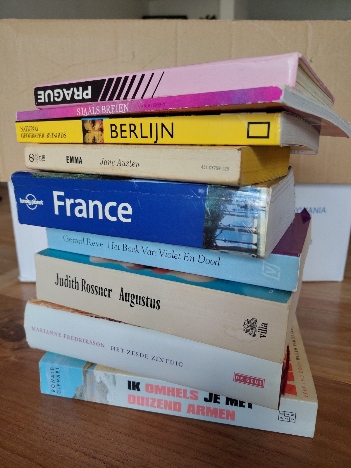 Boekenpakket: Romans, Reisgidsen en Hobbyboek, Boeken, Ophalen, Gelezen, Diverse auteurs, Nederland